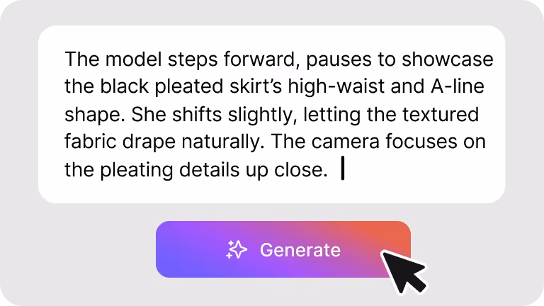 Input Your Text Prompt